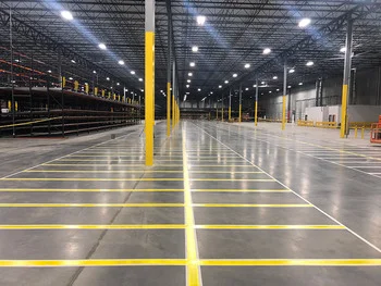 Heavy-duty cantilever racking system for storing long materials and oversized warehouse handling equipment